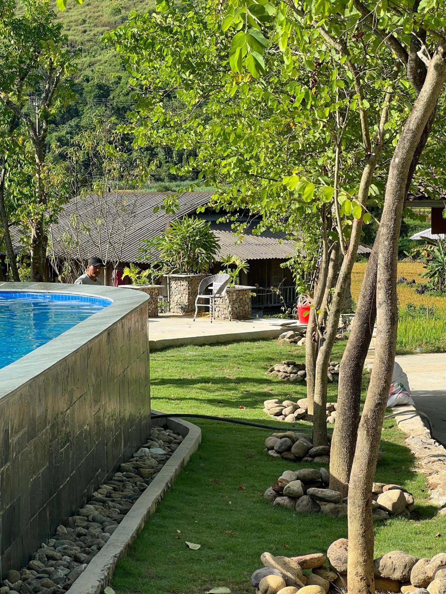 Tom'S Du Gia Homestay Làng Cac エクステリア 写真